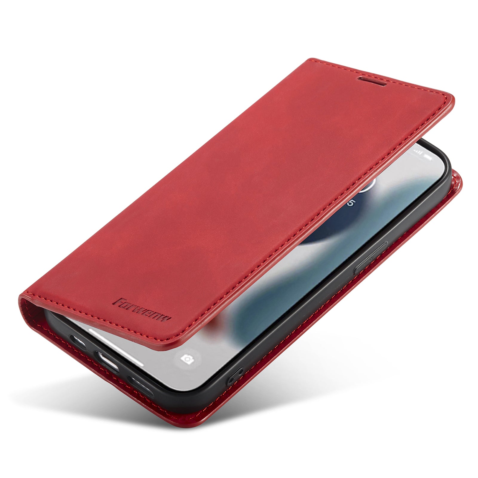 FORWENW Anti-drop Phone Case for iPhone 14 Pro Max Skin-touch Phone Cover Stand Fantasy Series Leather Wallet Case FORWENW Anti-drop Phone Case for iPhone 14 Pro Max Skin-touch Phone Cover Stand Fantasy Series Leather Wallet Case
